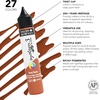 image:imageDaler Rowney System3 295ml 10Tube Fluid Acrylic Paint Set  Acrylic Pouring Paint Supplies for Artists and Students  Vivid HighFlow Artist Paint Set for Canvas Murals and MoreBurnt Sienna