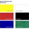 image:imageDaler Rowney System3 295ml 10Tube Fluid Acrylic Paint Set  Acrylic Pouring Paint Supplies for Artists and Students  Vivid HighFlow Artist Paint Set for Canvas Murals and More6 Piece Set