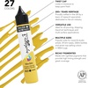 image:imageDaler Rowney System3 295ml 10Tube Fluid Acrylic Paint Set  Acrylic Pouring Paint Supplies for Artists and Students  Vivid HighFlow Artist Paint Set for Canvas Murals and MoreYellow Ochre