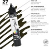image:imageDaler Rowney System3 295ml 10Tube Fluid Acrylic Paint Set  Acrylic Pouring Paint Supplies for Artists and Students  Vivid HighFlow Artist Paint Set for Canvas Murals and MoreMars Black
