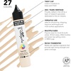 image:imageDaler Rowney System3 295ml 10Tube Fluid Acrylic Paint Set  Acrylic Pouring Paint Supplies for Artists and Students  Vivid HighFlow Artist Paint Set for Canvas Murals and MorePeach Pink
