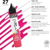 image:imageDaler Rowney System3 295ml 10Tube Fluid Acrylic Paint Set  Acrylic Pouring Paint Supplies for Artists and Students  Vivid HighFlow Artist Paint Set for Canvas Murals and MoreCrimson
