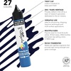 image:imageDaler Rowney System3 295ml 10Tube Fluid Acrylic Paint Set  Acrylic Pouring Paint Supplies for Artists and Students  Vivid HighFlow Artist Paint Set for Canvas Murals and MorePrussian Blue