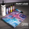 image:imageDaler Rowney System3 295ml 10Tube Fluid Acrylic Paint Set  Acrylic Pouring Paint Supplies for Artists and Students  Vivid HighFlow Artist Paint Set for Canvas Murals and MoreCadmium Red Hue