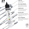 image:imageDaler Rowney System3 295ml 10Tube Fluid Acrylic Paint Set  Acrylic Pouring Paint Supplies for Artists and Students  Vivid HighFlow Artist Paint Set for Canvas Murals and MoreSilver Imit