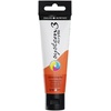 image:imageDaler Rowney System3 Acrylic Paint Plastic Tube 2oz  59 ml Process Yellow619 Cadmium Orange Hue