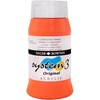 image:imageDaler Rowney System 3 Acrylic Paint  500 ml Rouge FluorescentOrange Fluorescent