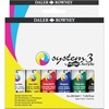 image:imageDaler Rowney System3 295ml 10Tube Fluid Acrylic Paint Set  Acrylic Pouring Paint Supplies for Artists and Students  Vivid HighFlow Artist Paint Set for Canvas Murals and More6 Piece Set