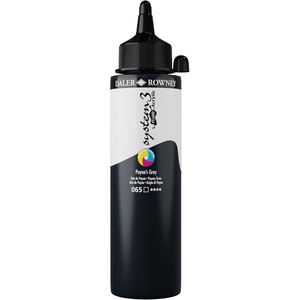 image:imageDaler Rowney System3 295ml 10Tube Fluid Acrylic Paint Set  Acrylic Pouring Paint Supplies for Artists and Students  Vivid HighFlow Artist Paint Set for Canvas Murals and MorePaynes Grey