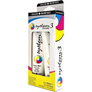 image:imageDaler Rowney System3 6Tube Acrylic Paint Set for Adults  Acrylic Painting Supplies for Artists and Students  Acrylic Paints for Murals Canvas and More  Art Paints for Any Skill Set2 Pack  Medium Body