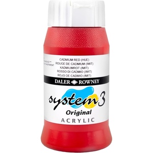 image:imageDalerRowney System 3 Acrylic 150 ml Tube  Cadmium Red Deep HueRed