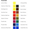 image:imageAQUAFINE Watercolour Metallkasten ReiseDose 18 x 12 Npfchen 1 Pinsel 2 Paletten1 Count Pack of 1