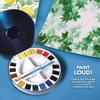image:imageAQUAFINE Watercolour Metallkasten ReiseDose 18 x 12 Npfchen 1 Pinsel 2 Paletten1 Count Pack of 1