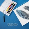 image:imageDaler Rowney Half Pan Travel Set 25 Piece Assorted Colors1 Count Pack of 1
