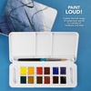 image:imageDaler Rowney Half Pan Travel Set 25 Piece Assorted Colors1 Count Pack of 1