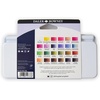 image:imageDalerRowney Aquafine Watercolor Paint Set Shayda Campbell Artist Palette Plastic Travel Set 24 Half Pans Assorted Colors 1 Count24 Count Pack of 1