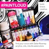 image:imageDalerRowney Aquafine Watercolor Paint Set Shayda Campbell Artist Palette Plastic Travel Set 24 Half Pans Assorted Colors 1 Count24 Count Pack of 1