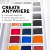 image:imageDalerRowney Aquafine Watercolor Paint Set Shayda Campbell Artist Palette Plastic Travel Set 24 Half Pans Assorted Colors 1 Count24 Count Pack of 1