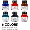 image:imageDalerRowney Calli Ink Jet Black 1 oz Dropper Bottle  Calligraphy Ink Lettering Stationary Handwriting Script