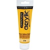 image:imageDALER ROWNEY Graduate Acrylic 120 ml Acrylic Ribbon Imitation Dark Cadmium Yellow Color 588