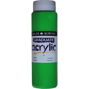image:imageDALERROWNEYFILA CO 123500355 GRADUATE ACRYLIC 500ML LEAF GREEN