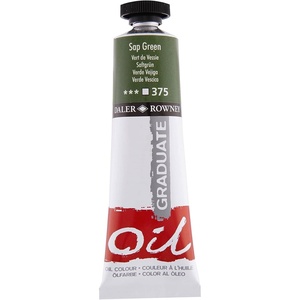 image:imageDaler Rowney  Graduate Oil Paint  38ml  Sap Green