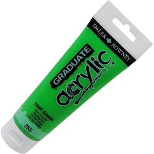image:imageDaler Rowney Acrylic Paint Graduate Green Leaf 120ml