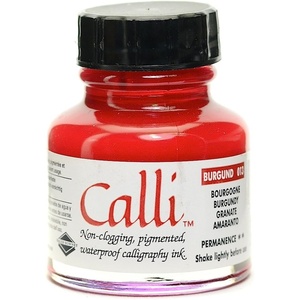 image:imageDaler Rowney Calli Calligraphy Ink Bottle Burgundy