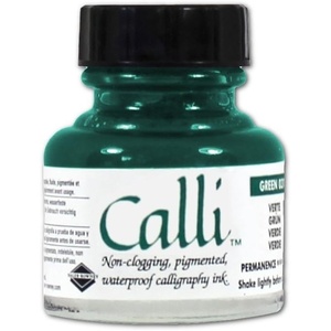 image:imageDaler Rowney Calli Calligraphy Ink Bottle Green