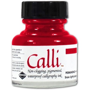 image:imageDaler Rowney Calli Calligraphy Ink Bottle Scarlet