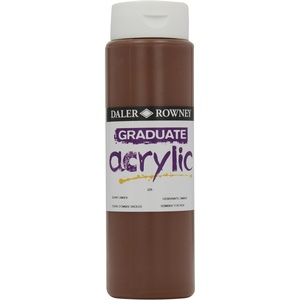 image:imageDaler Rowney DR123500225 Graduate Acrylic 500ML Burnt Umber