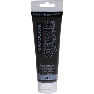 image:imageDaler Rowney Graduate Acrylic 120ml Raw Umber 247