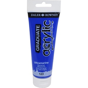 image:imageDalerRowney Acrylic 120 ml Tube  Ultramarine Blue