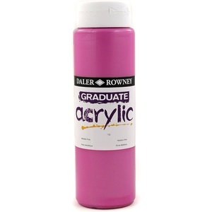 image:imageDalerRowney Graduate Acrylic 500ML Metallic Pink500 ml Pack of 1