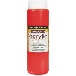 image:imageGrad Acrylic Red Cadmium 500ml