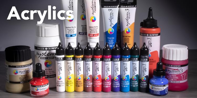 Daler-Rowney : Watercolour, Acrylic & Oil Paints