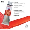 image:imageDalerRowney Georgian Water Mixable Oil Paint Aluminium Tube 125oz  37 ml Cadmium Red Light Hue