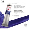 image:imageDalerRowney Georgian Water Mixable Oil Paint French Ultramarine 200ml Tube  Art Paints for Canvas Paper and More  Oil Painting Supplies for Artists and Students  Artist Oil Paint for Any Skill Set