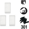 image:imageFW Mixed Media Paint Markers  Two Empty Markers with 24 mm Round Paint Marker Nibs  Empty Paint Pen 2Pack with Extra Nibs for Liquid Media  Medium Barrel Refillable Paint Pens for Bold Lines815MM Flat  Nibs