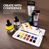 image:imageFW Mixed Media Paint Markers  Two Empty Markers with 24 mm Round Paint Marker Nibs  Empty Paint Pen 2Pack with Extra Nibs for Liquid Media  Medium Barrel Refillable Paint Pens for Bold Lines13MM Chisel  Marker