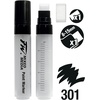 image:imageFW Mixed Media Paint Markers  Two Empty Markers with 24 mm Round Paint Marker Nibs  Empty Paint Pen 2Pack with Extra Nibs for Liquid Media  Medium Barrel Refillable Paint Pens for Bold Lines815MM Flat  Marker