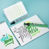 image:imageFW Mixed Media Paint Markers  Two Empty Markers with 24 mm Round Paint Marker Nibs  Empty Paint Pen 2Pack with Extra Nibs for Liquid Media  Medium Barrel Refillable Paint Pens for Bold Lines2X1 12MM Round  Marker