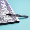 image:imageFW Mixed Media Paint Markers  Two Empty Markers with 24 mm Round Paint Marker Nibs  Empty Paint Pen 2Pack with Extra Nibs for Liquid Media  Medium Barrel Refillable Paint Pens for Bold Lines1MM Hard  Marker