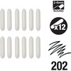 image:imageFW Mixed Media Paint Markers  Two Empty Markers with 24 mm Round Paint Marker Nibs  Empty Paint Pen 2Pack with Extra Nibs for Liquid Media  Medium Barrel Refillable Paint Pens for Bold Lines24MM Round  Nibs