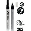 image:imageFW Mixed Media Paint Markers  Two Empty Markers with 24 mm Round Paint Marker Nibs  Empty Paint Pen 2Pack with Extra Nibs for Liquid Media  Medium Barrel Refillable Paint Pens for Bold Lines24MM Round  Marker