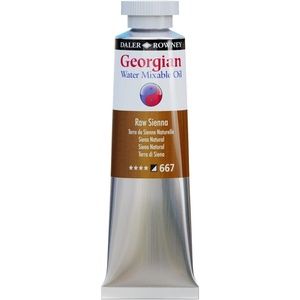 image:imageDaler Rowney GEORGIAN 37 ML667 RAW SIENNASIENNA OIL Orange Standard GIOTTO 119037667