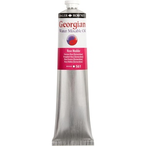 image:imageDaler Rowney Georgian Water Mixable Oil Paint Rose Madder 200ml Tube  Art Paints for Canvas Paper and More  Oil Painting Supplies for Artists and Students  Artist Oil Paint for Any Skill Set