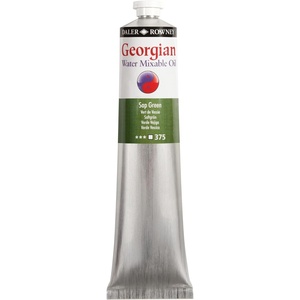 image:imageDaler Rowney Georgian Water Mixable Oil Paint Sap Green 200ml Tube  Art Paints for Canvas Paper and More  Oil Painting Supplies for Artists and Students  Artist Oil Paint for Any Skill Set