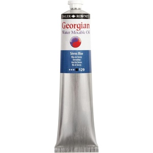image:imageDaler Rowney Georgian Water Mixable Oil Paint Sevres Blue 200ml Tube  Art Paints for Canvas Paper and More  Oil Painting Supplies for Artists and Students  Artist Oil Paint for Any Skill Set