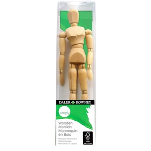 image:imageDaler Rowney Simply Wooden Manikin One Size Beige